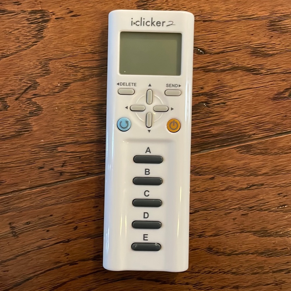 I-clicker 2 - Student Response Clicker required in college EUC. student remote